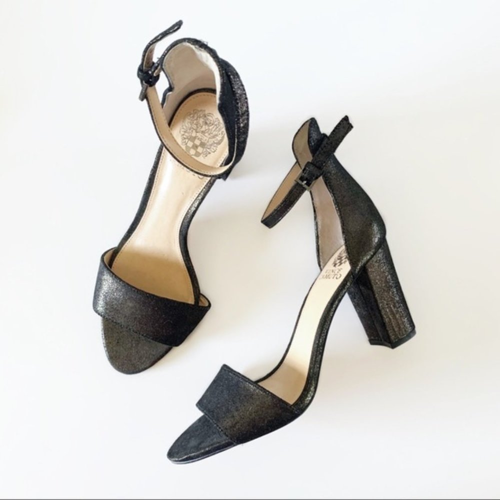 Vince Camuto Corlina Black Nappa Leather sz 9 NIB